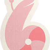 Mini Number Six Sticker