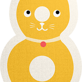 Mini Number Eight Sticker