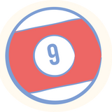 9 Ball Sticker