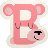 Alphabet B Sticker