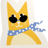 Cat Cool Sticker