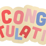 Congratulations Sticker