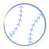 Cricket Ball Sticker