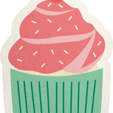 Cup Cake Sticker