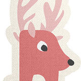 Mini Alphabet D Sticker