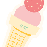 Ice Cream Sticker