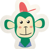 Monkey Sticker