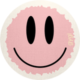Smiley Pink Sticker