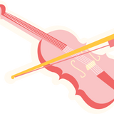 Violin Sticker